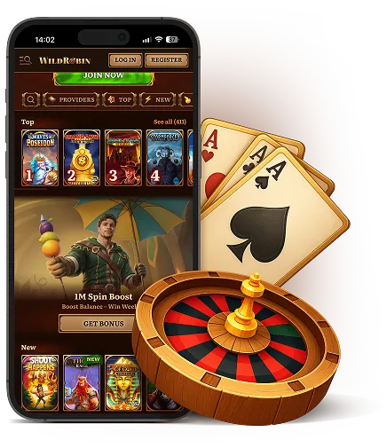 WildRobin Casino Mobile
